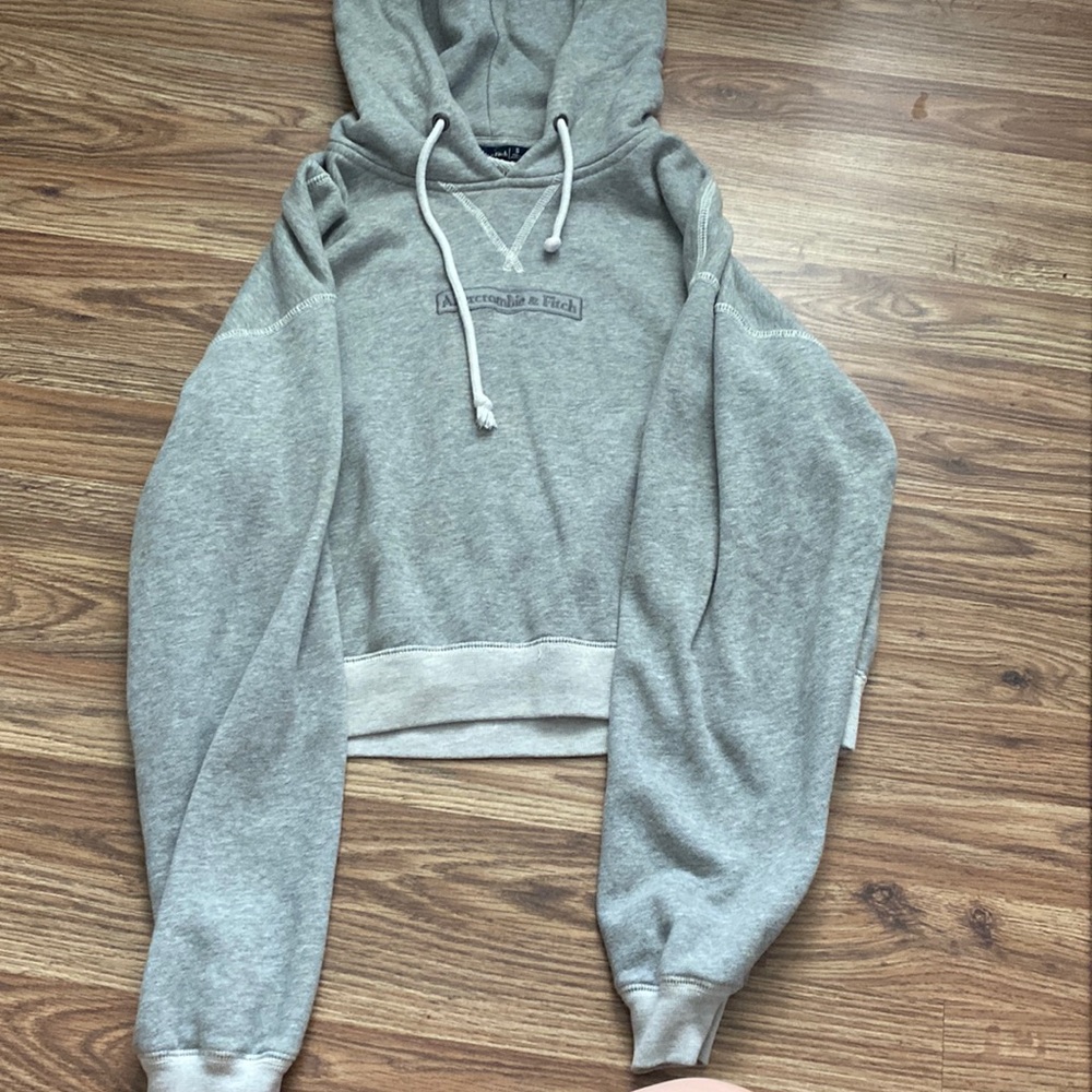 abercrombie cropped hoodie